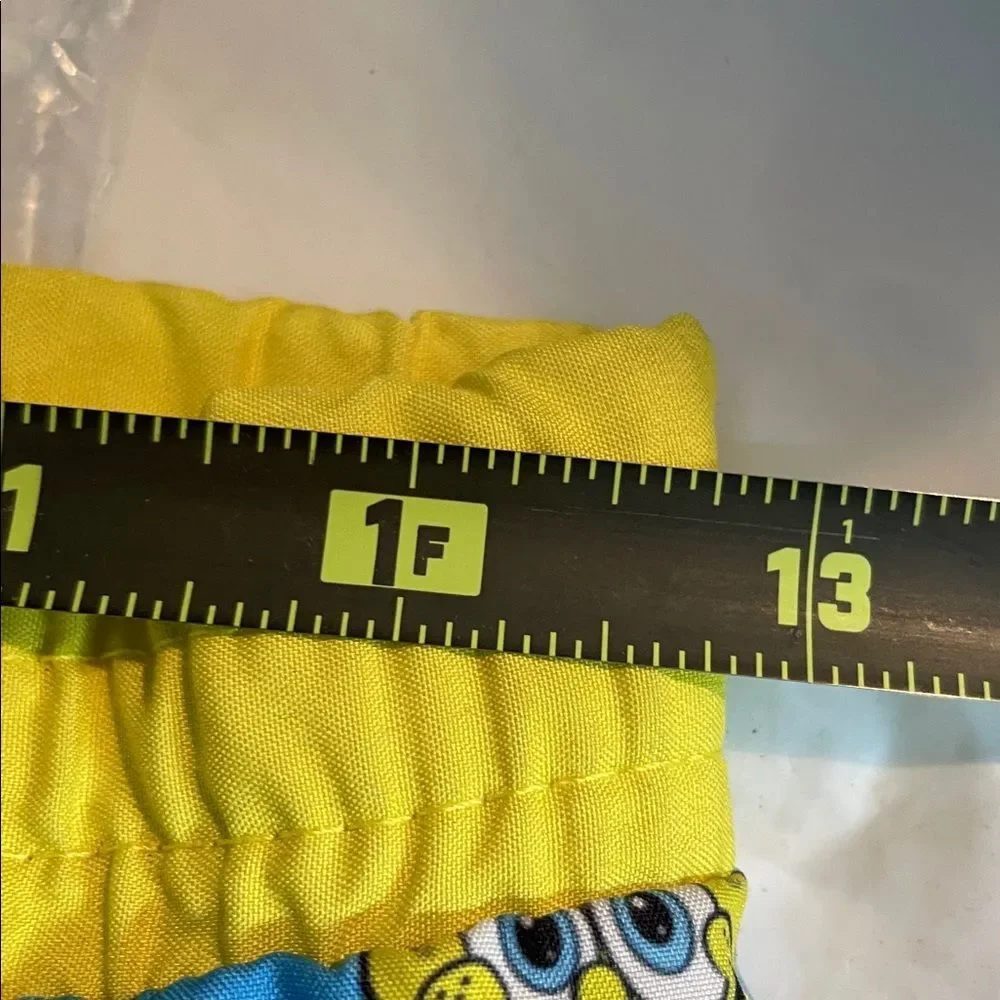 SpongeBob SquarePants Blue & Yellow Swim Trunks